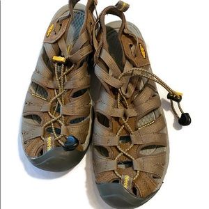 Keen Womens Sport Sandals Brown Anti Odor Shoes